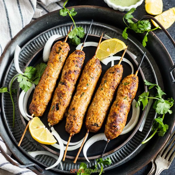 Chicken Seekh Kebab (Half Tray)