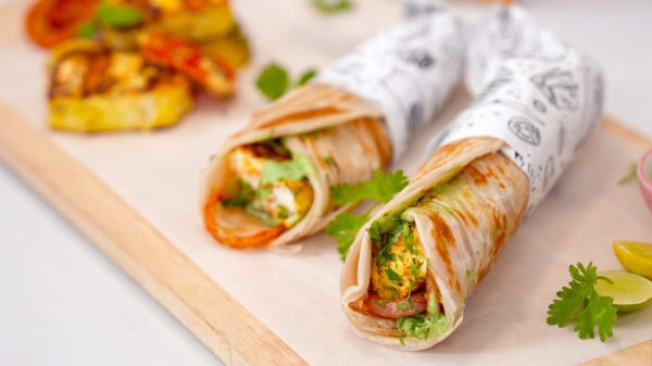 Paneer Tikka Roll (Full Tray)